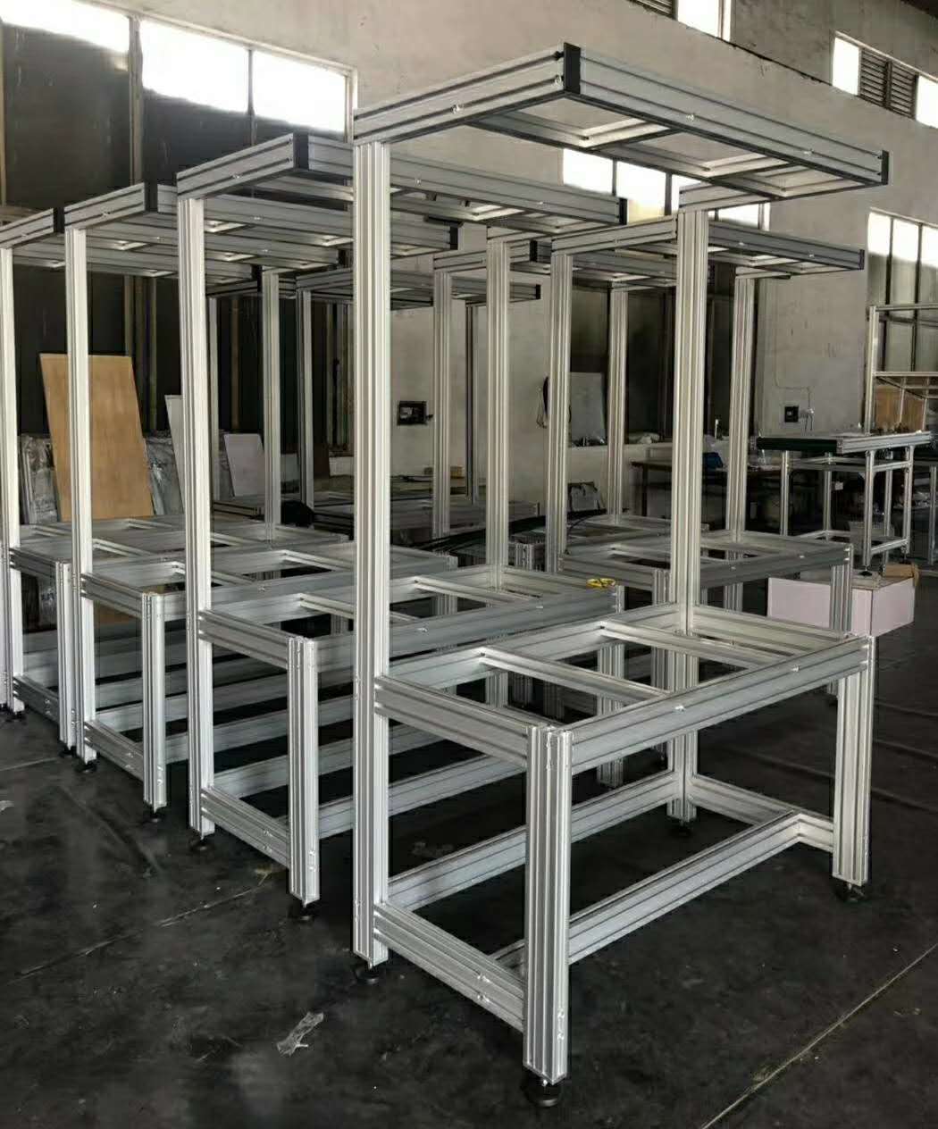 铝型材料机架加工材料质量会影响稳定性-济南乐天社区发展咨询有限公司 铝型材料机架加工材料质量会影响稳定性-济南乐天社区发展咨询有限公司